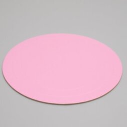 Подложка круглая золото-розовый 240*3,2мм