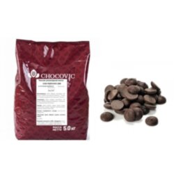 Chocovic  шоколад ТЕМНЫЙ 54.1% каллеты 500гр