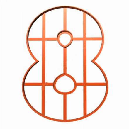 Вырубка цифра &quot;8&quot; (25см)