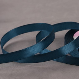 Лента атласная, 10 мм × 23 ± 1 м, цвет тёмно-синий №38
